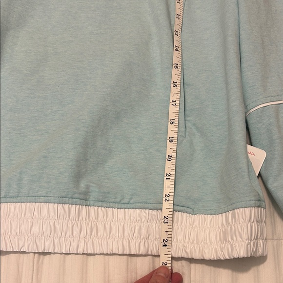Lululemon All Good Pullover Women's Light Green Hoodie Size 8 - Picture 8 of 12